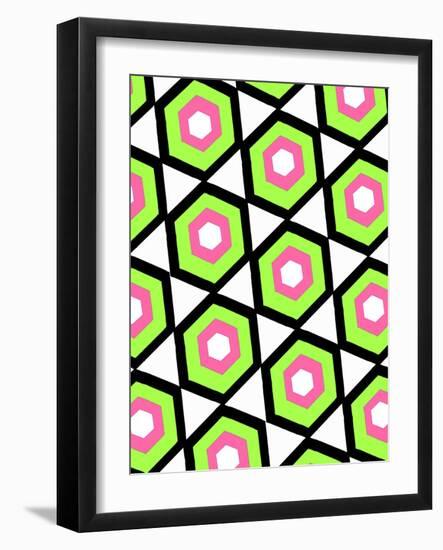 Hexagon-Louisa Hereford-Framed Giclee Print