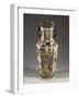 Hexagonal Bottle-Shaped Vase with Court Scenes-null-Framed Giclee Print