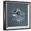 Hexagonal Plate Snowflake-null-Framed Giclee Print