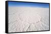 Hexagonal Shaped Salt Flats, Salar De Uyuni, Bolivia, South America-Kim Walker-Framed Stretched Canvas