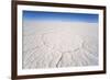 Hexagonal Shaped Salt Flats, Salar De Uyuni, Bolivia, South America-Kim Walker-Framed Photographic Print
