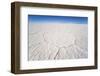 Hexagonal Shaped Salt Flats, Salar De Uyuni, Bolivia, South America-Kim Walker-Framed Photographic Print