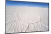 Hexagonal Shaped Salt Flats, Salar De Uyuni, Bolivia, South America-Kim Walker-Mounted Photographic Print