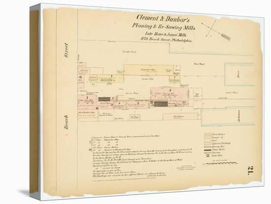 Hexamer General Survey; Volume 1, Plate 21, 1866-Ernest Hexamer-Stretched Canvas