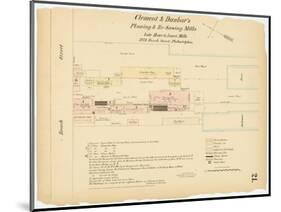 Hexamer General Survey; Volume 1, Plate 21, 1866-Ernest Hexamer-Mounted Giclee Print