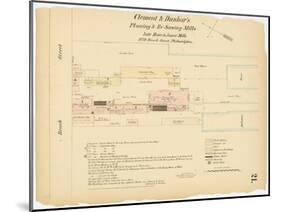 Hexamer General Survey; Volume 1, Plate 21, 1866-Ernest Hexamer-Mounted Giclee Print