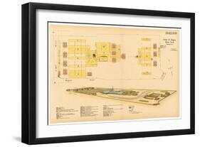 Hexamer General Survey; Volume 25, Plate 2432-2433, 1891-Ernest Hexamer-Framed Giclee Print