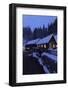 Hexenlochmühle in winter, Black Forest, Baden-Wurttemberg, Germany-Markus Lange-Framed Photographic Print