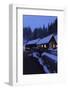 Hexenlochmühle in winter, Black Forest, Baden-Wurttemberg, Germany-Markus Lange-Framed Photographic Print