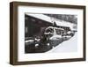 Hexenlochmühle in winter, Black Forest, Baden-Wurttemberg, Germany-Markus Lange-Framed Photographic Print