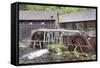 Hexenlochmuehle Mill Near Furtwangen in Spring, Black Forest, Baden Wurttemberg, Germany-Markus Lange-Framed Stretched Canvas