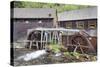 Hexenlochmuehle Mill Near Furtwangen in Spring, Black Forest, Baden Wurttemberg, Germany-Markus Lange-Stretched Canvas