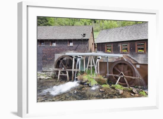 Hexenlochmuehle Mill Near Furtwangen in Spring, Black Forest, Baden Wurttemberg, Germany-Markus Lange-Framed Photographic Print