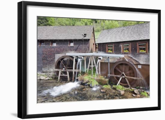 Hexenlochmuehle Mill Near Furtwangen in Spring, Black Forest, Baden Wurttemberg, Germany-Markus Lange-Framed Photographic Print