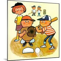 Hey Batter! - Jack & Jill-Lee deGroot-Mounted Giclee Print