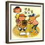 Hey Batter! - Jack & Jill-Lee deGroot-Framed Giclee Print