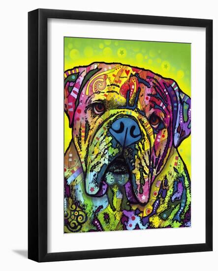 Hey Bulldog-Dean Russo-Framed Giclee Print