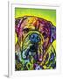 Hey Bulldog-Dean Russo-Framed Giclee Print