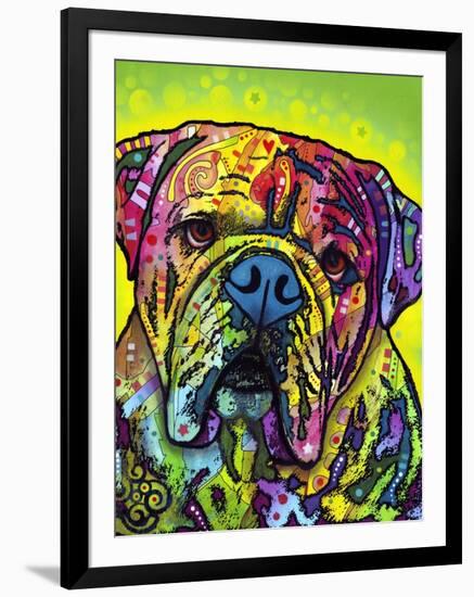 Hey Bulldog-Dean Russo-Framed Giclee Print