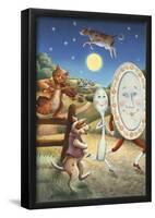 Hey Diddle Diddle Mother Goose-null-Framed Poster