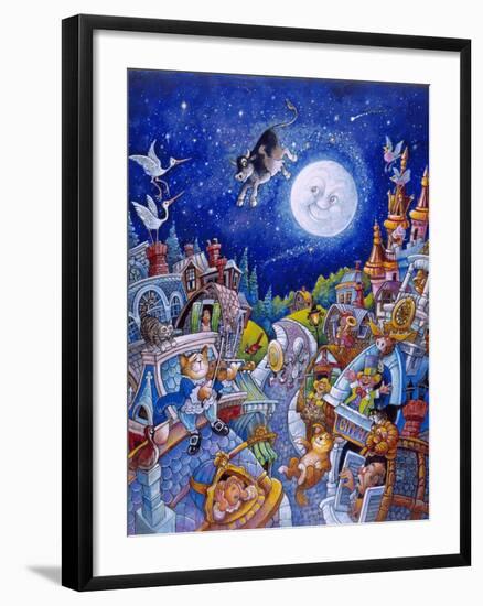 Hey Diddle Diddle-Bill Bell-Framed Giclee Print