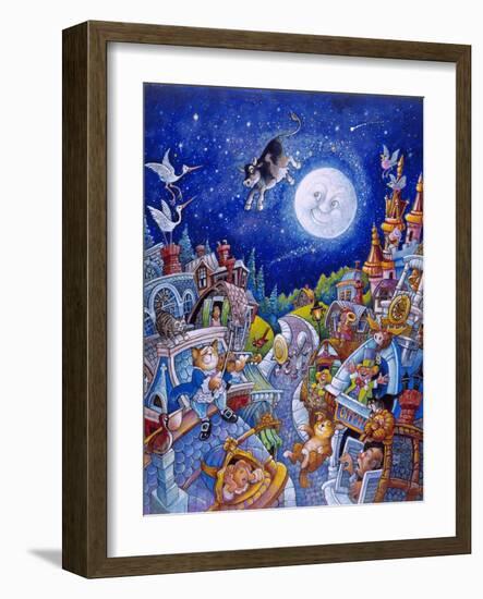 Hey Diddle Diddle-Bill Bell-Framed Giclee Print