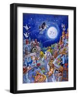 Hey Diddle Diddle-Bill Bell-Framed Giclee Print
