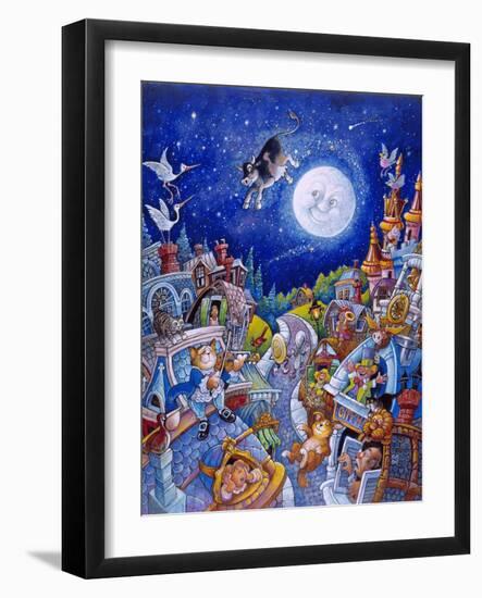 Hey Diddle Diddle-Bill Bell-Framed Giclee Print