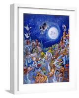 Hey Diddle Diddle-Bill Bell-Framed Giclee Print