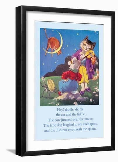 Hey! Diddle, Diddle!-null-Framed Art Print