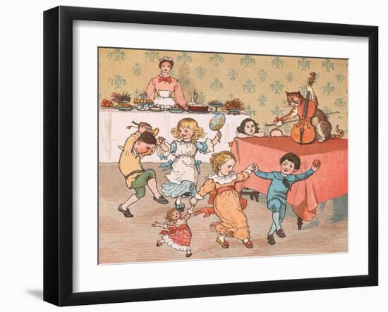 Hey Diddle Diddle-Randolph Caldecott-Framed Giclee Print