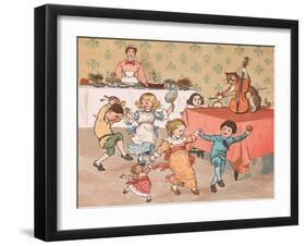 Hey Diddle Diddle-Randolph Caldecott-Framed Giclee Print