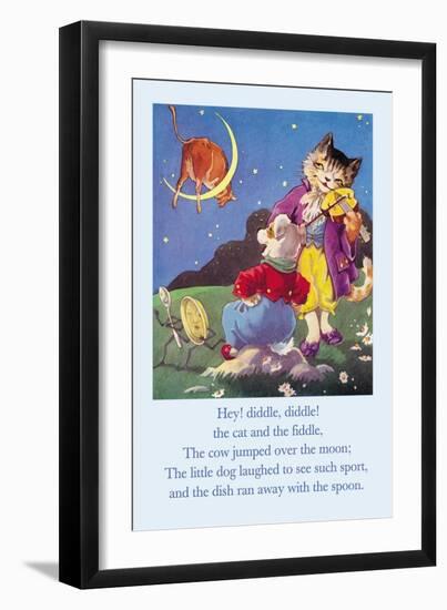 Hey! Diddle, Diddle!-null-Framed Art Print