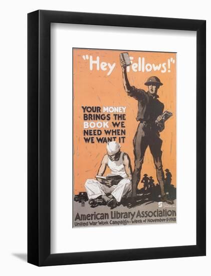 Hey Fellows!-John E^ Sheridan-Framed Premium Giclee Print