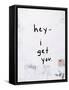 Hey IV-Kent Youngstrom-Framed Stretched Canvas