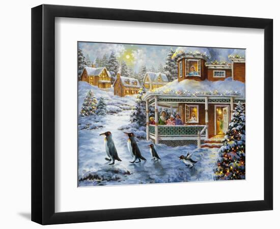 Hey! Wait for Me-Nicky Boehme-Framed Giclee Print