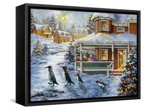 Hey! Wait for Me-Nicky Boehme-Framed Stretched Canvas