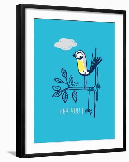 Hey You!-Laure Girardin-Vissian-Framed Giclee Print