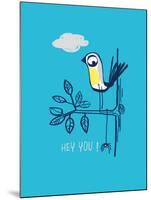 Hey You!-Laure Girardin-Vissian-Mounted Giclee Print