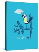 Hey You!-Laure Girardin-Vissian-Stretched Canvas