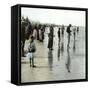 Heyst-Sur-Mer (Belgium), Beach Outfits-Leon, Levy et Fils-Framed Stretched Canvas