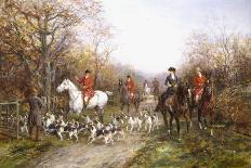 Picking up the scent-Heywood Hardy-Giclee Print