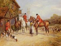 Picking up the scent-Heywood Hardy-Giclee Print