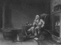 'The Enthusiast (?The Gouty Angler?)', 1850-HG Beckwith-Framed Giclee Print