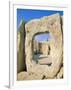 Hgar Quim Temple, Near Zurrieq, Malta, Mediterranean Sea, Europe-Hans Peter Merten-Framed Photographic Print