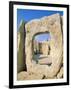 Hgar Quim Temple, Near Zurrieq, Malta, Mediterranean Sea, Europe-Hans Peter Merten-Framed Photographic Print