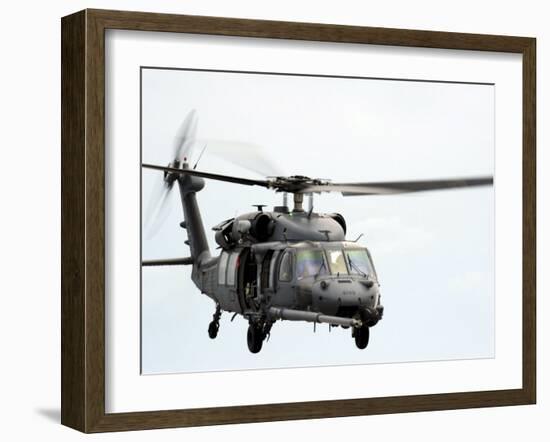 HH-60 Pave Hawk Helicopter Conducts Search and Rescue Operations-Stocktrek Images-Framed Photographic Print