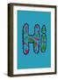 Hi Annimo-null-Framed Art Print