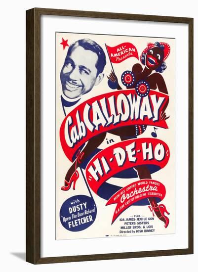 HI-DE-HO, Cab Calloway, 1947-null-Framed Art Print