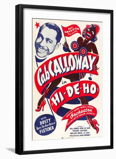 HI-DE-HO, Cab Calloway, 1947-null-Framed Art Print